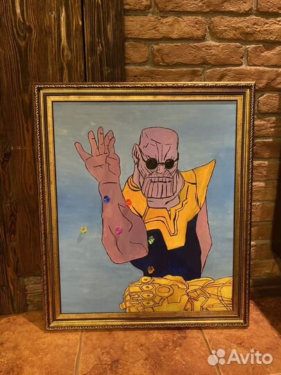 Картина Танос Marvel