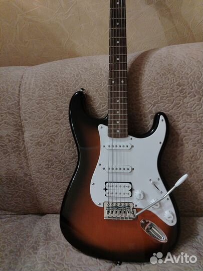 Электрогитара fender squier stratocaster bullet