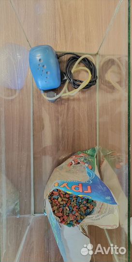 Аквариум, Фильтр для аквариума, камушки