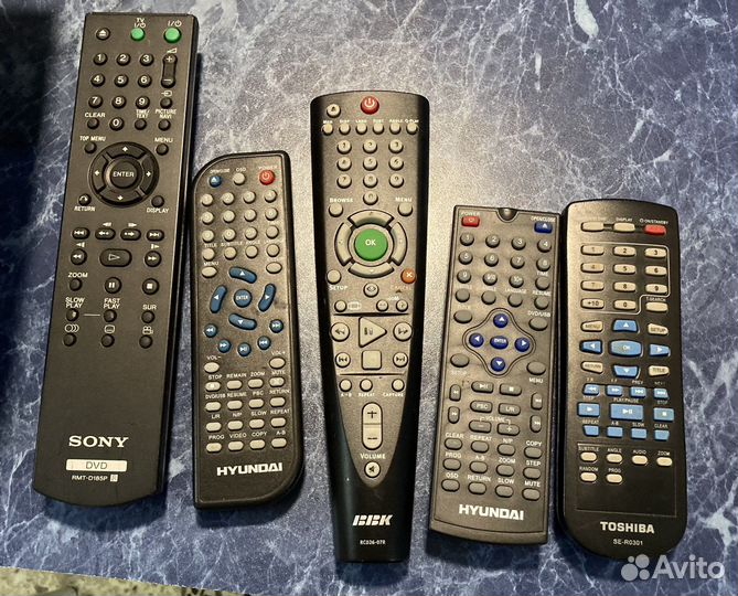 Dvd плееры на запчасти 4шт