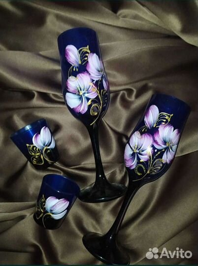 Бокалы новые