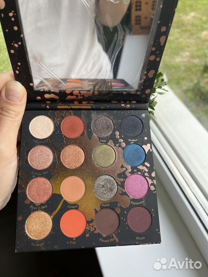 Палитра теней colourpop perception