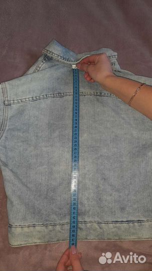 Джинсовая куртка для мальчика 128