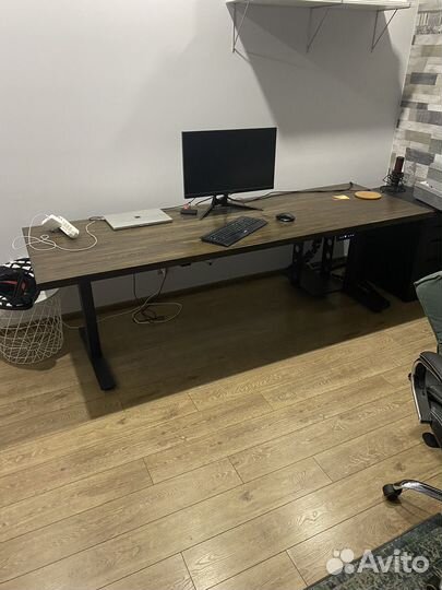 Ergostol Terra + дубовая столешница 240х80х4