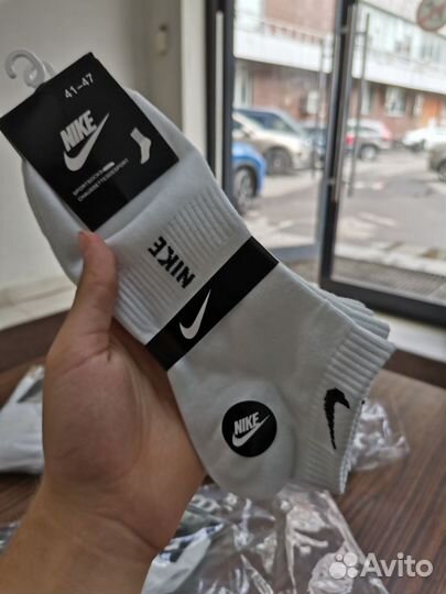 Носки nike короткие