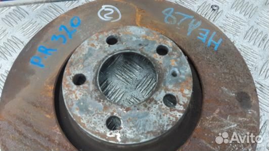 Диск тормозной передний audi A8 D3 (HEA28P601)