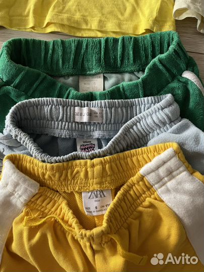 Пакет вещей для девочки zara 110-122