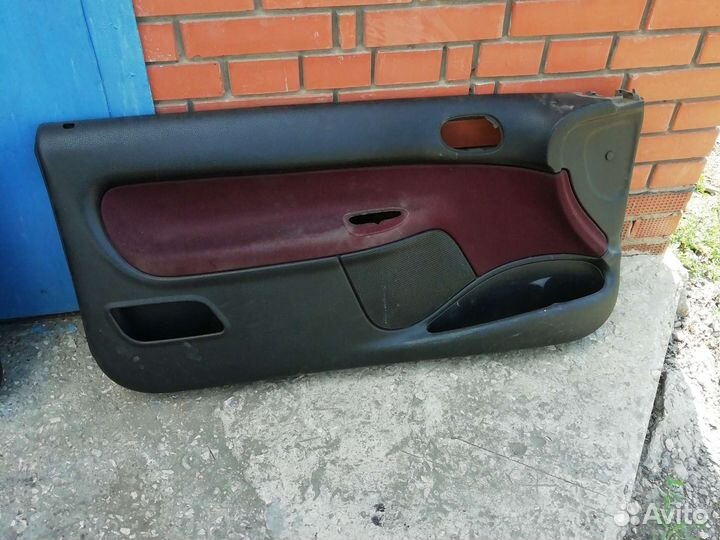 Обшивка (карты) дверей пежо 206 купе