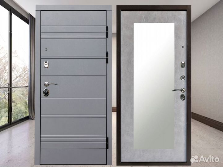 Дверь входная с терморазрывом с установкой