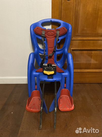 Детское кресло для велосипеда на раму, 22-48 кг