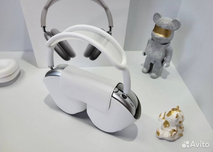 Air Pods Max Алюмний + гироскоп Silver