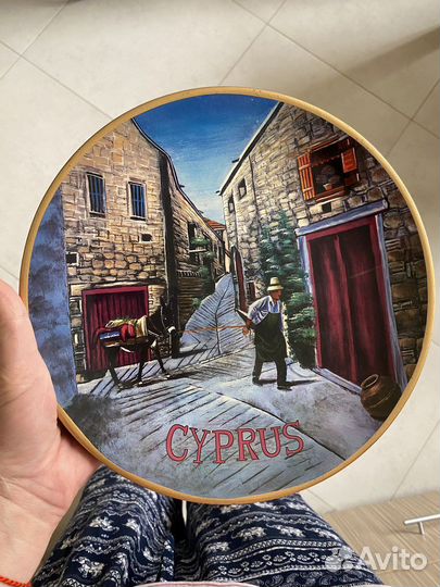 Тарелка настенная декоративная панно