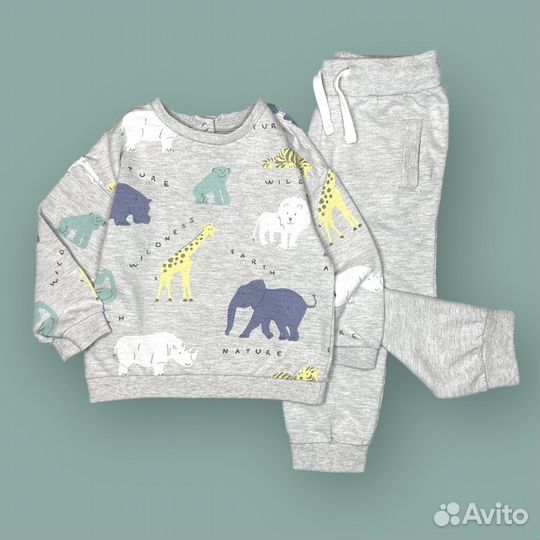 Толстовка, штаны Mango 92 трикотажный комплект