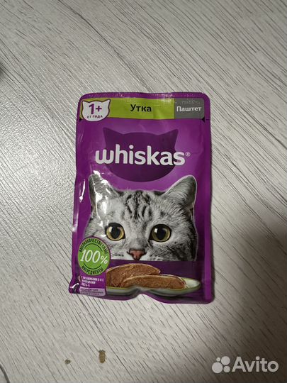 Влажный корм whiskas для кошек