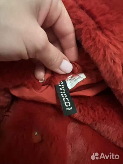 Искусственная шуба hm