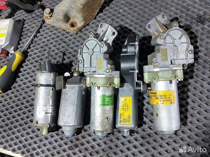 Моторчики переднего левого сидения audi а6 с5