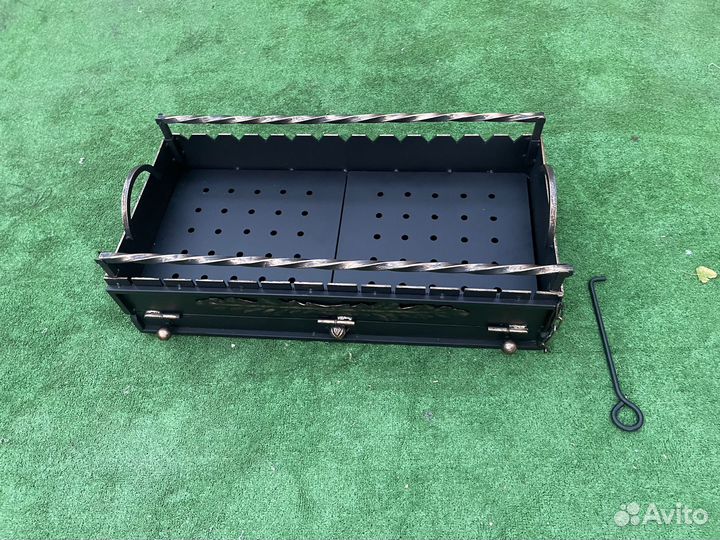 Мв014/5 Мангальная вставка 5мм ковка с колосником