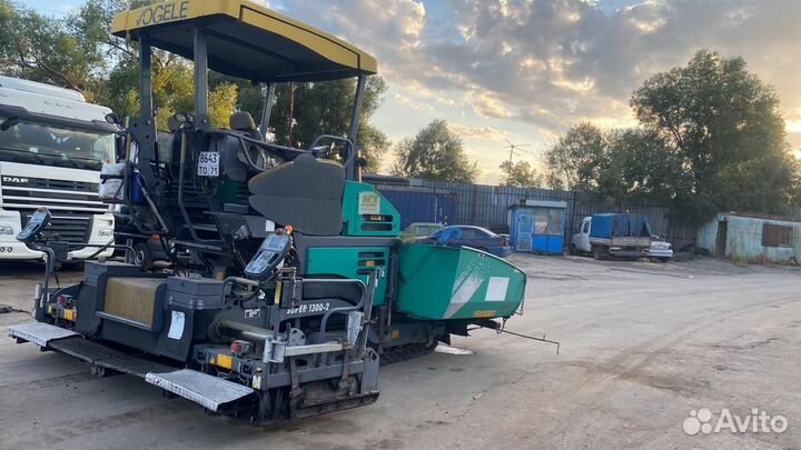 Асфальтобетоноукладчик Vogele SUPER 1300-2, 2011