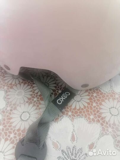 Детский шлем и наколенники для велосипеда