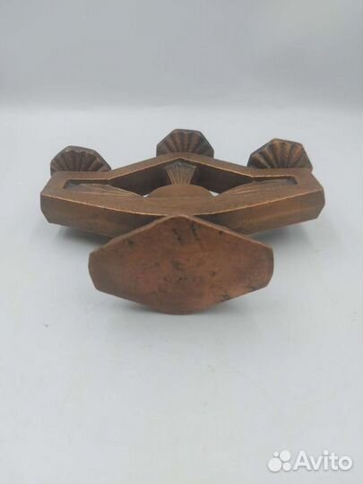 Подсвечник на три свечи СССР