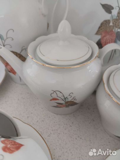 Чайный сервиз гдр Кахла