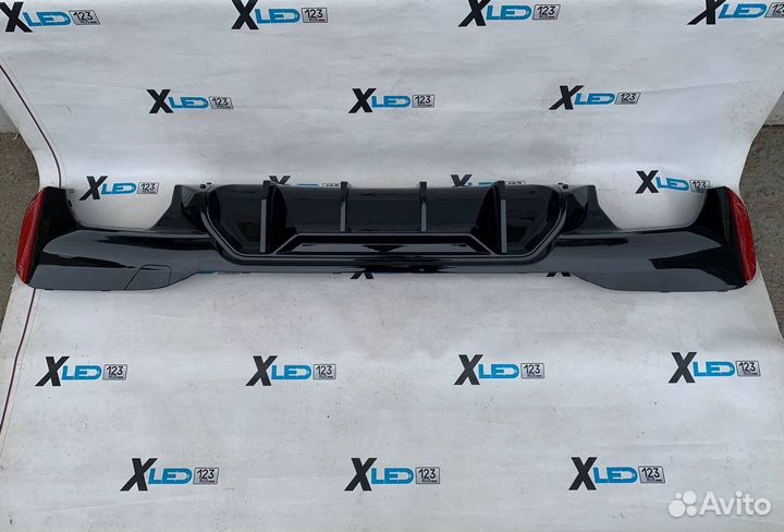 Диффузор заднего бампера BMW G30 M5 Competition