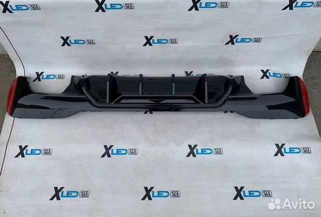 Диффузор заднего бампера BMW G30 M5 Competition