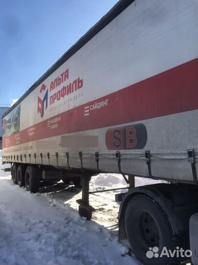 Полуприцеп шторно-бортовой Kogel SN24, 1997