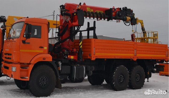 КамАЗ 43118-23011-50 с КМУ, 2023
