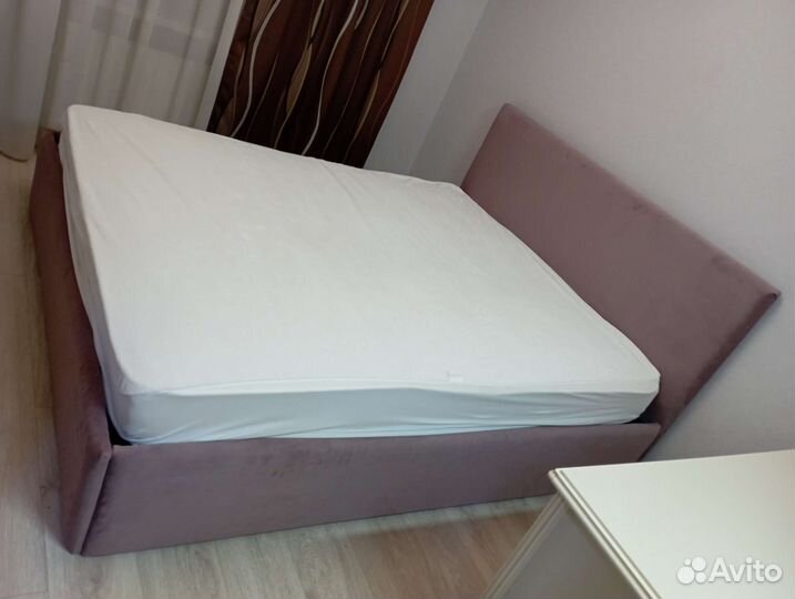 Перетяжка кровати, прямая, на дому