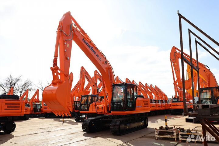Гусеничный экскаватор Lonking CDM6225N, 2023