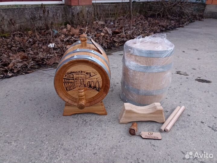 Бочка дубовая