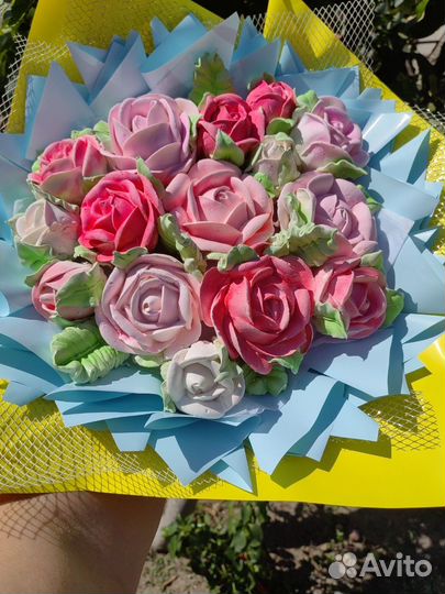 Букет из зефира