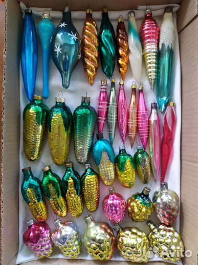 Ёлочные игрушки СССР