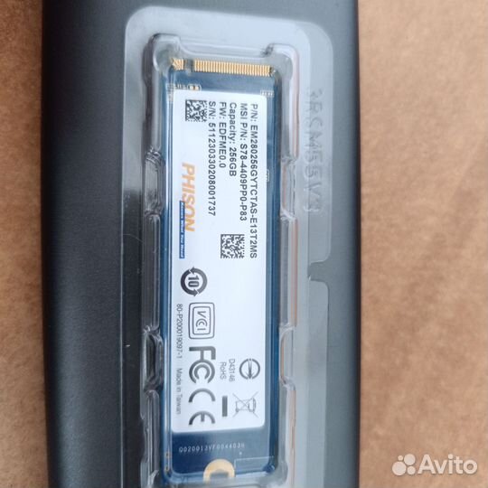Ssd m2 phison 256GB