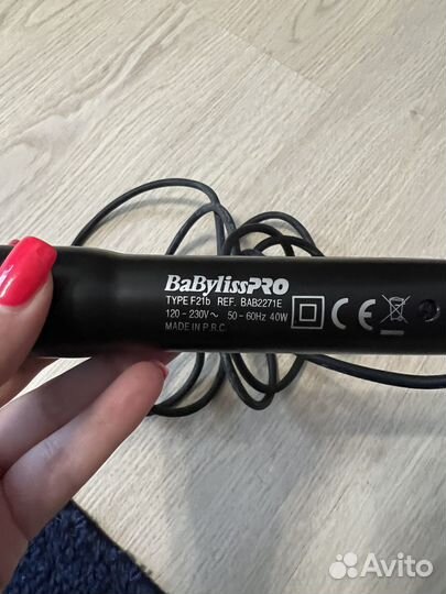 Плойка для волос babyliss PRO ceramic BAB2271E