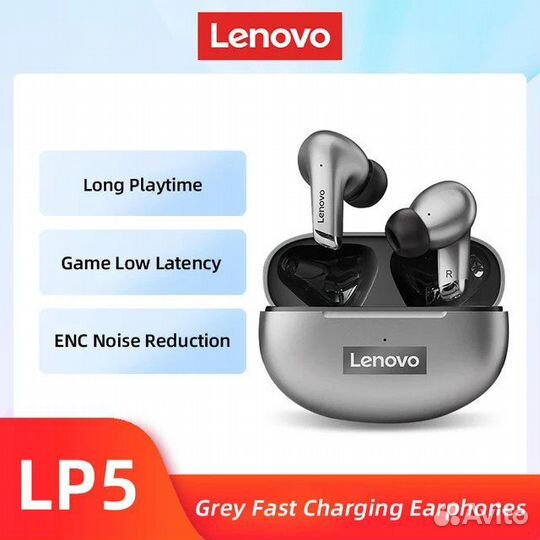 Беспроводные Bluetooth-наушники Lenovo LP5