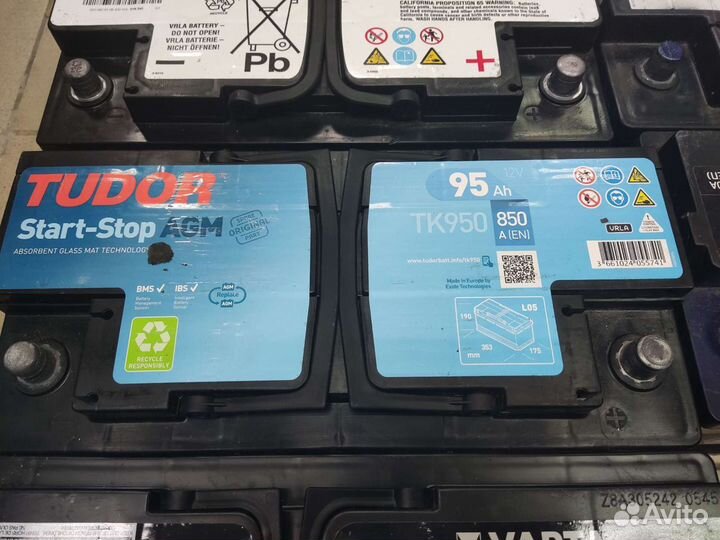 Аккумуляторы AGM от 60 до 105 а. Ч