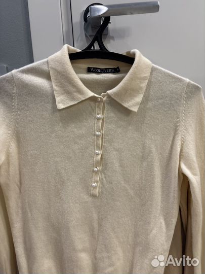 Поло woolovers кашемир шерсть S