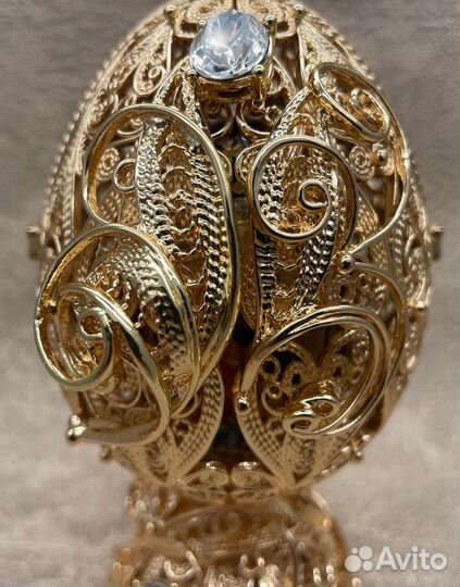 Яйцо Фаберже Пасхальное с Иисусом Христом