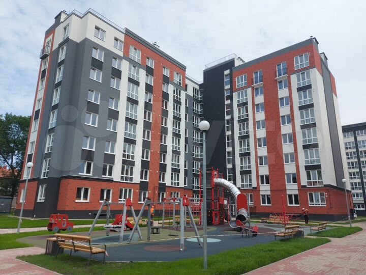 2-к. квартира, 50,8 м², 2/6 эт.