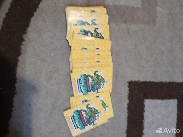 Карточки черепашки нидзя