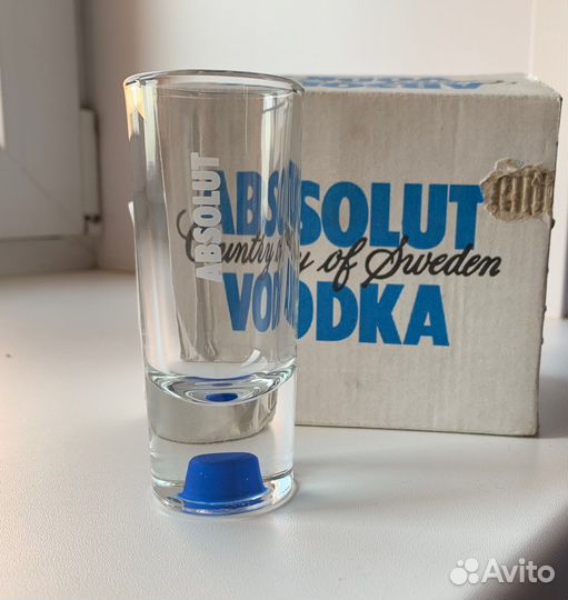 Набор брендированных стопок (шотов) Absolut