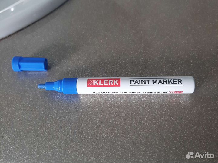 Маркер paint не стирается