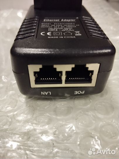 Poe адаптер (Ethernet adapter) новые