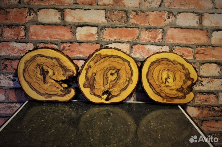 Прекрасный подарок.Спилы слэбы карагача