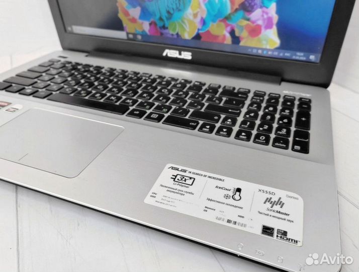 Ноутбук Игровой i7 с дискретной видео Asus X555