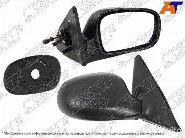 Зеркало daewoo/chevrolet lanos 97- RH механичес