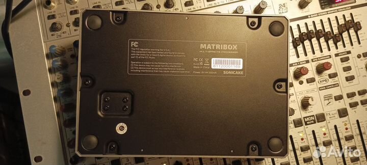 Гитарный процессор Matribox