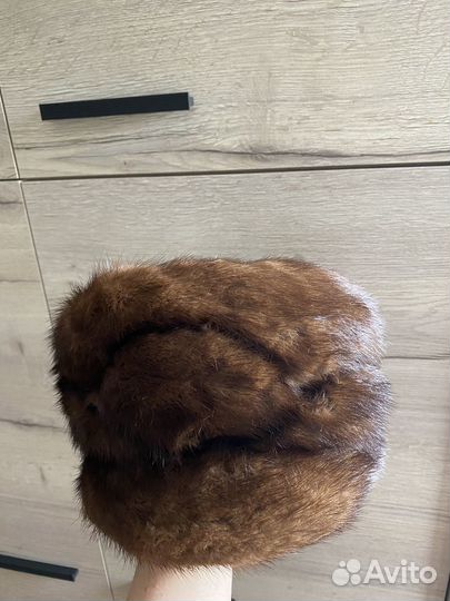 Шапка зимняя меховая женская